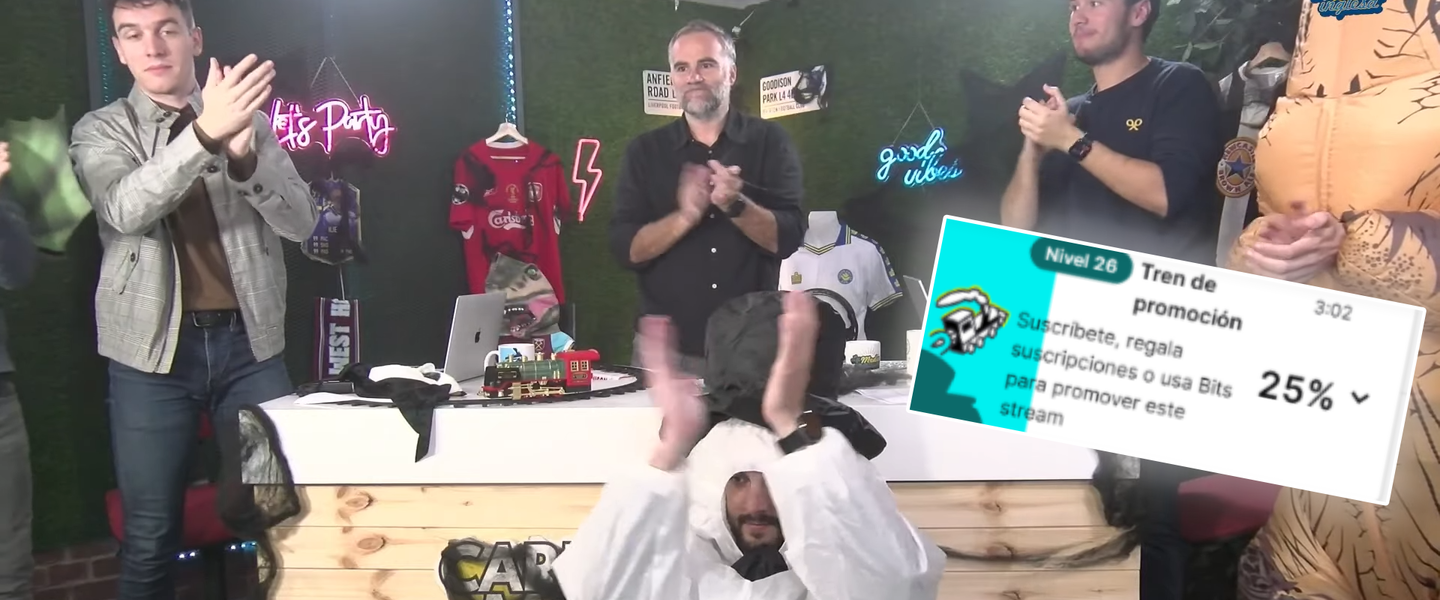 El récord de tren del hype de Twitch para la Media Inglesa