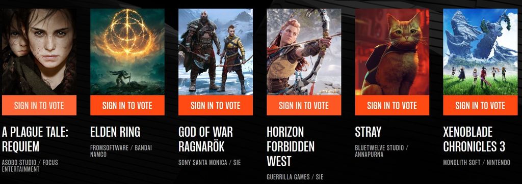 Mejor juego del año