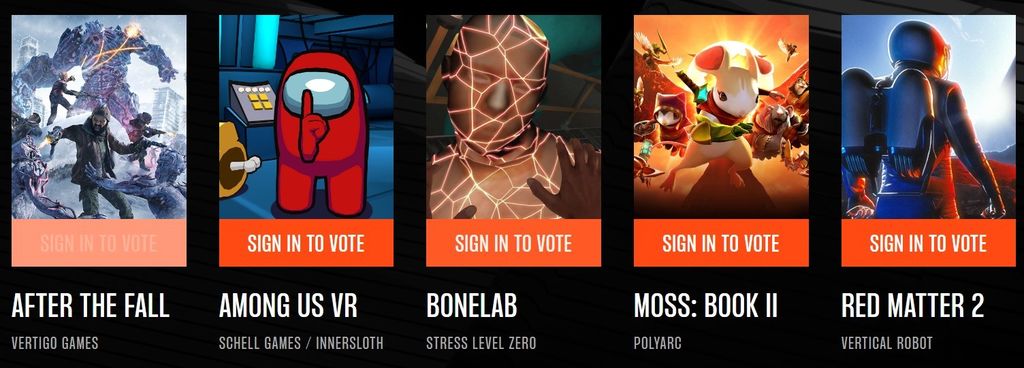 Mejor juego de realidad virtual o aumentada