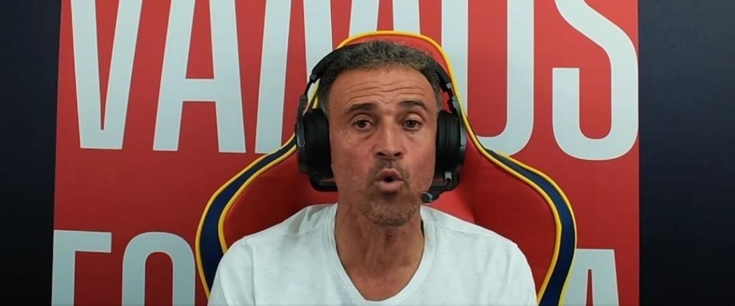 Luis Enrique revienta el marcador en su estreno en Twitch