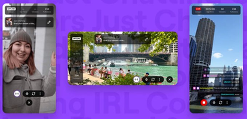 Mejoras para el IRL: nuevos modos de emitir, descarga de clips desde el dispositivo y más interfaz para mejorar la calidad
