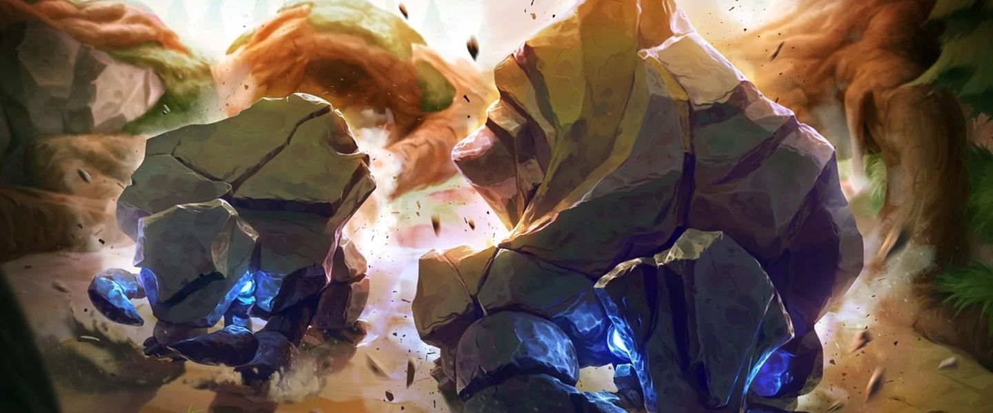 Varios de los monstruos grandes de la jungla del LoL