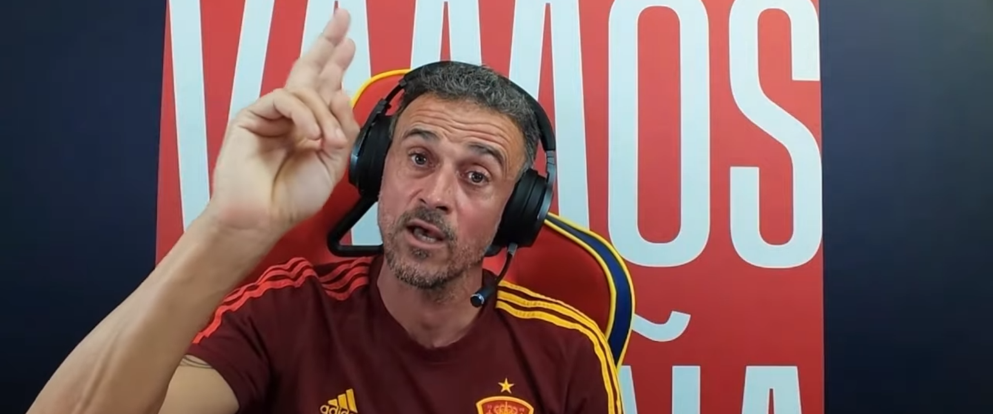 Luis Enrique y su versión más pura en Twitch