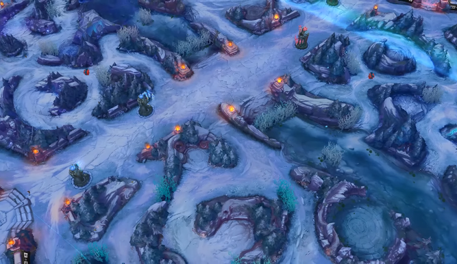 Así se ve el mod de la Grieta del Invocador de invierno