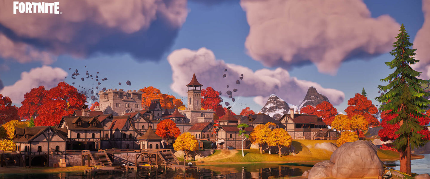 Una de las nuevas localizaciones de Fortnite