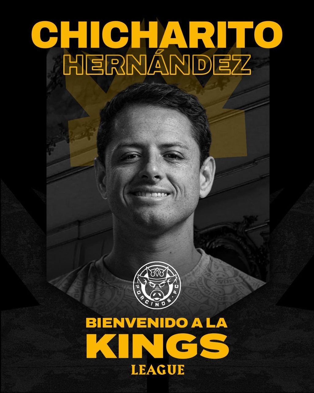 Chicharito Hernández - Jugador de campo para Porcinos FC
