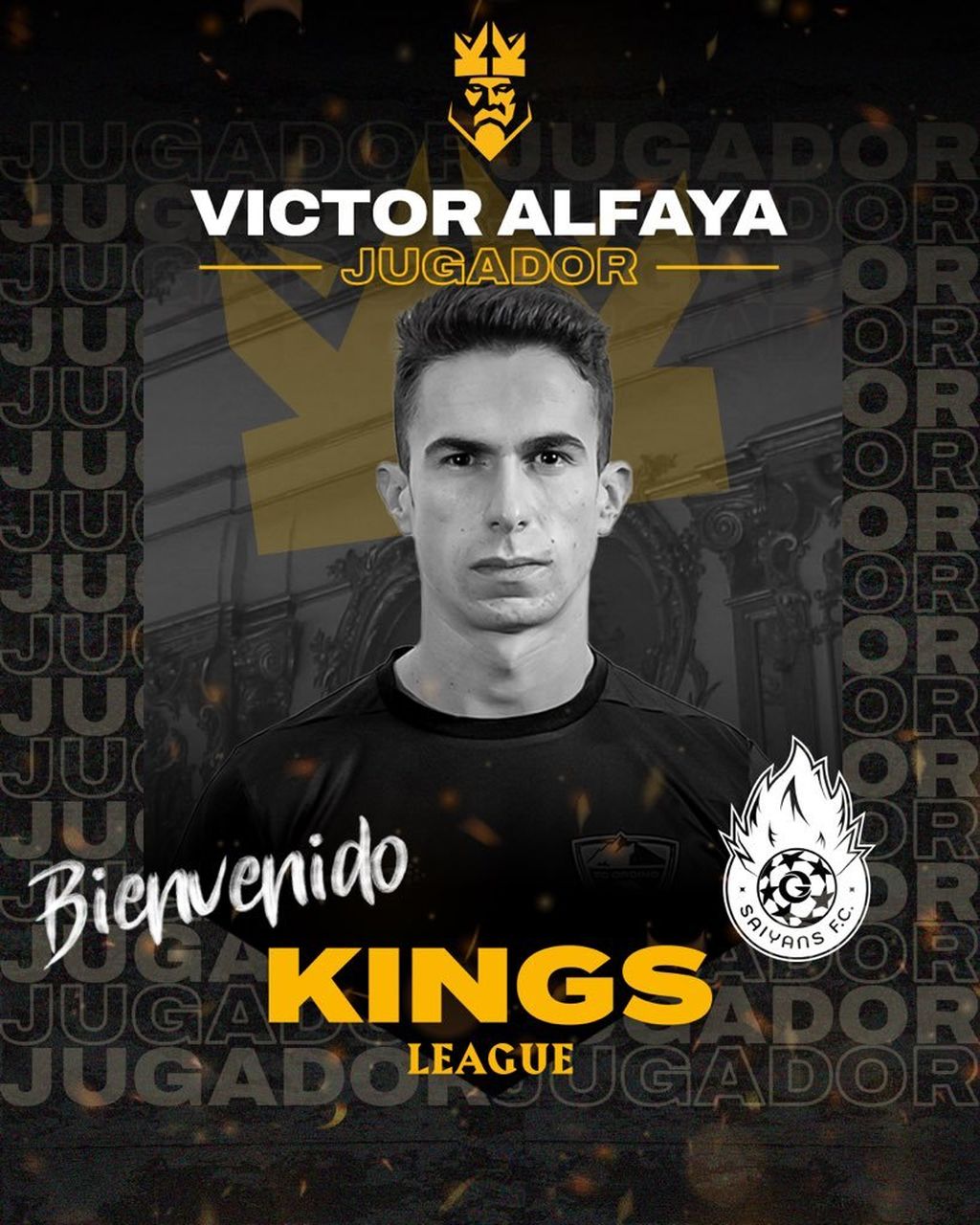 Víctor Alfaya - Jugador de campo para Saiyans F.C.