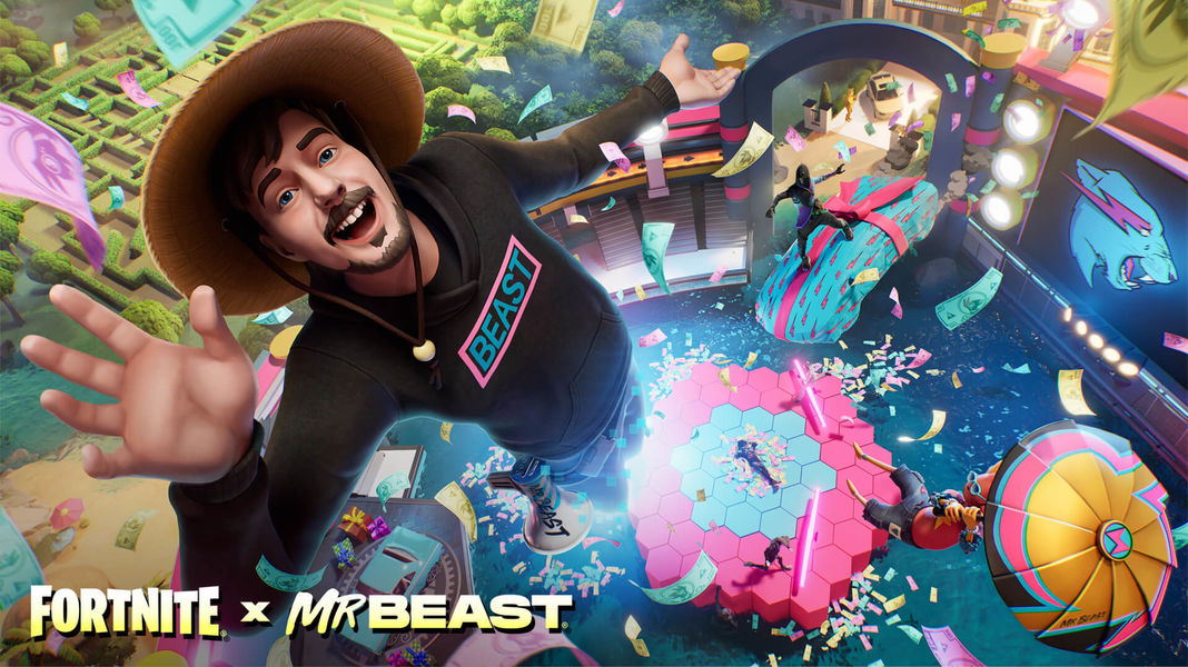 MrBeast al fin llega a Fortnite