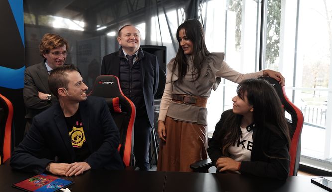 Inauguración Madrid in Game - Almeida y Villacís