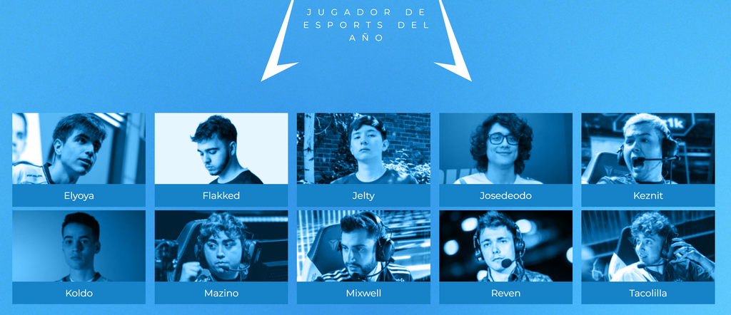 Jugador de esports del año