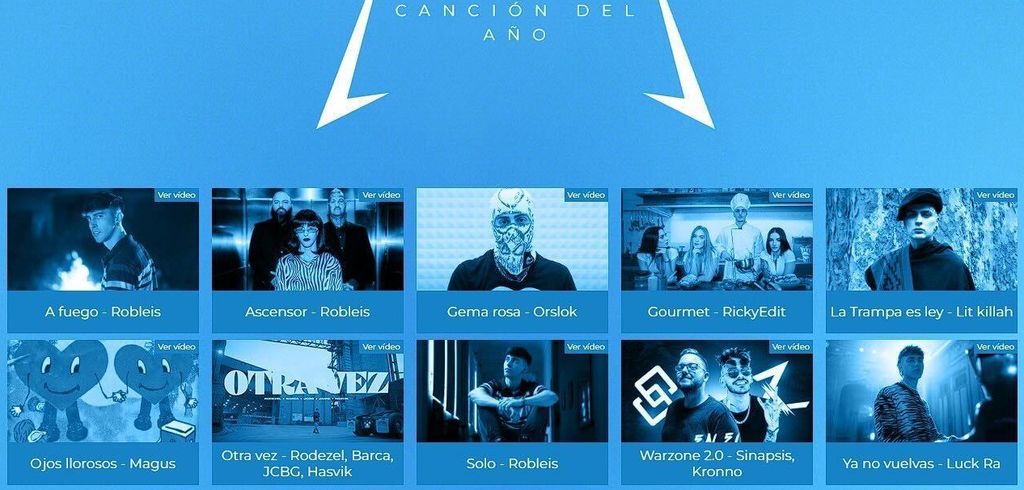 Canción del año