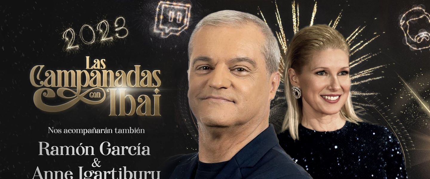 Ramón García y Anne Igartiburu estarán con Ibai