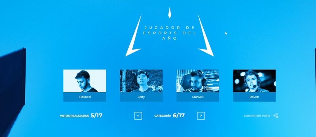 Jugador de esports del año