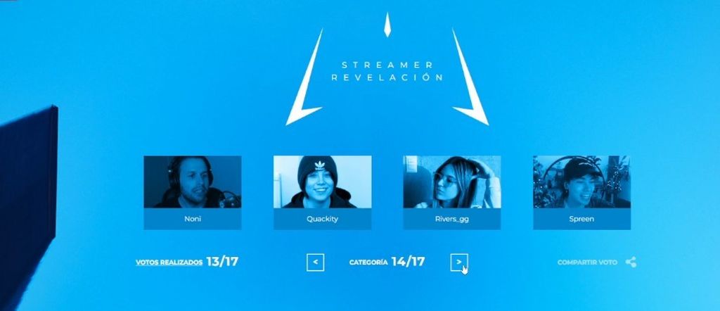 Streamer revelación