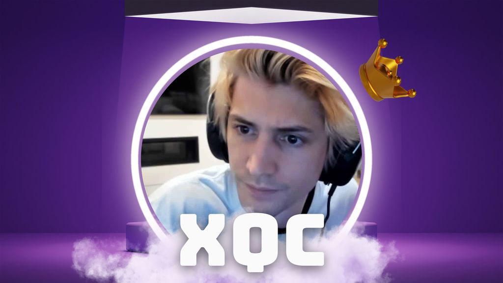xQc - Media de 217.200 usuarios activos en el chat