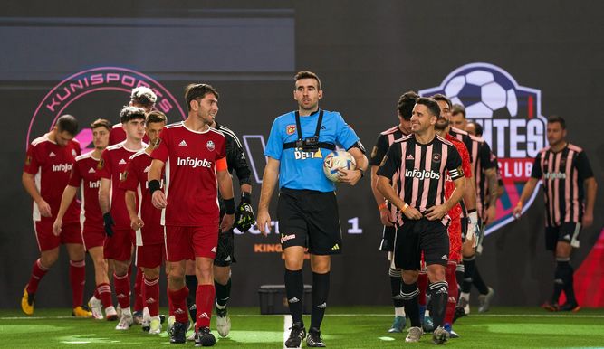 Jugadores de Kunisports y Jijantes