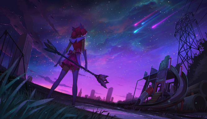Un fondo de pantalla de Lux