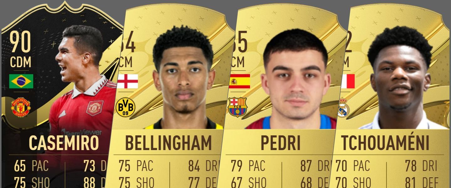 Todos los centrocampistas nominados para el TOTY de FIFA 23