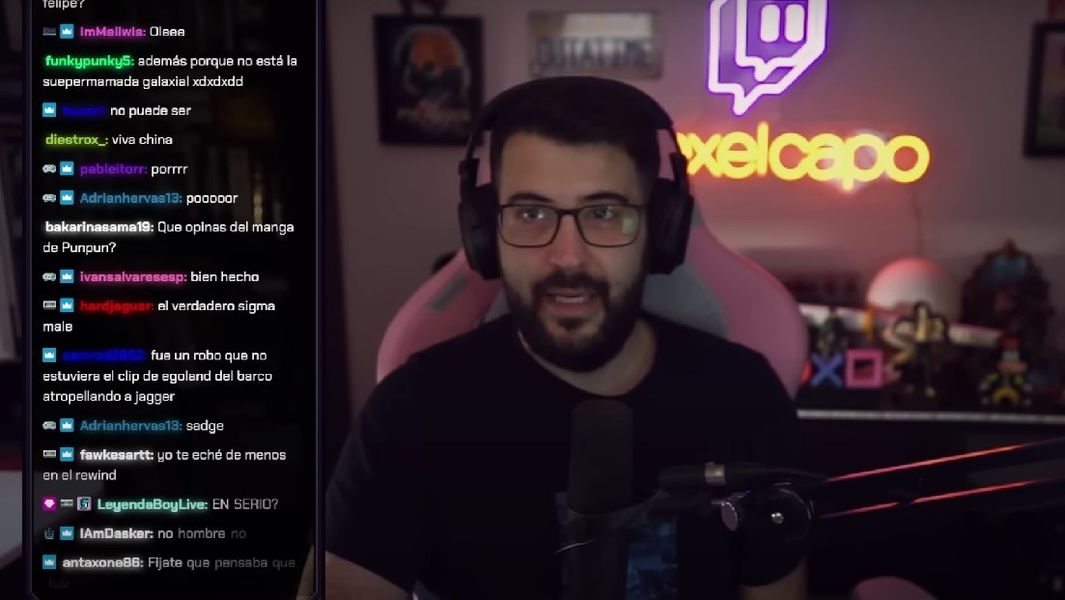 Alexelcapo optó por no salir en el Rewind