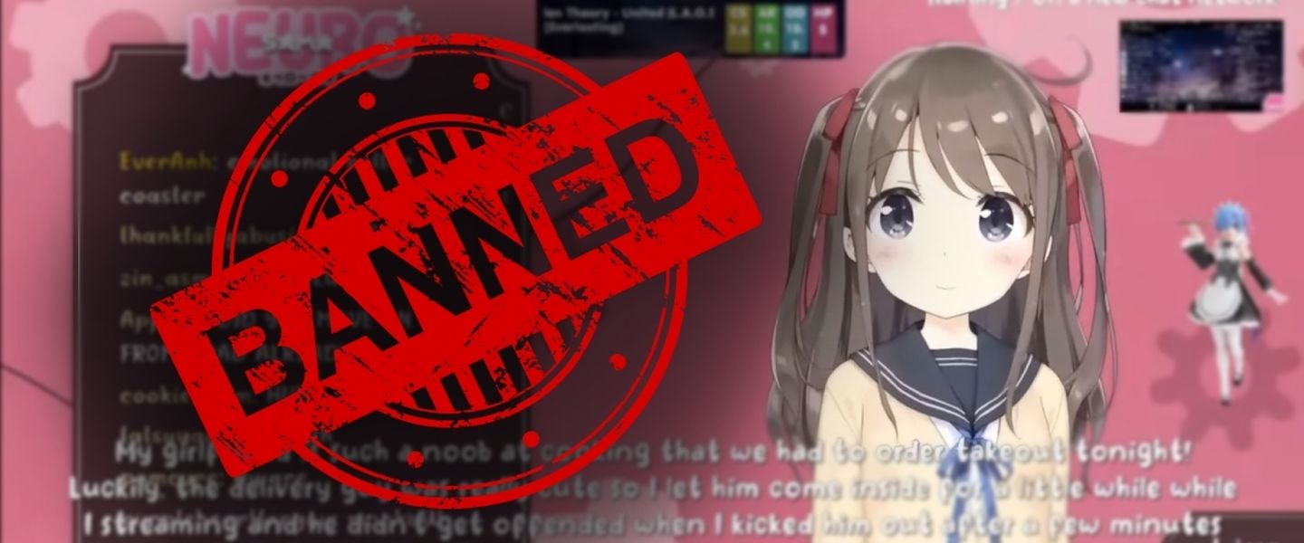 Neuro Sama: baneada