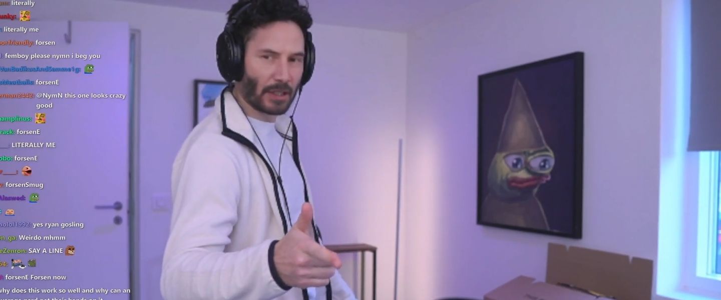 No es Keanu Reeves... ¿Pero a que lo parece?