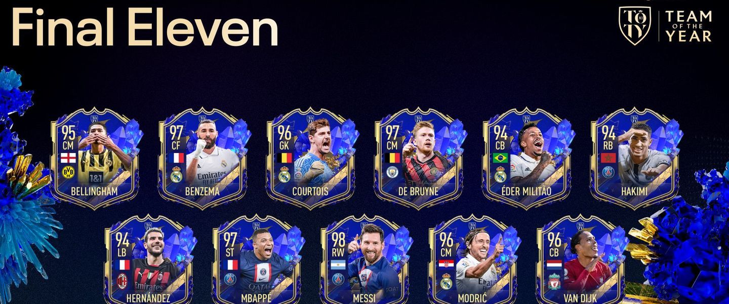 Conoce los TOTY: los mejores jugadores del año de FIFA 23