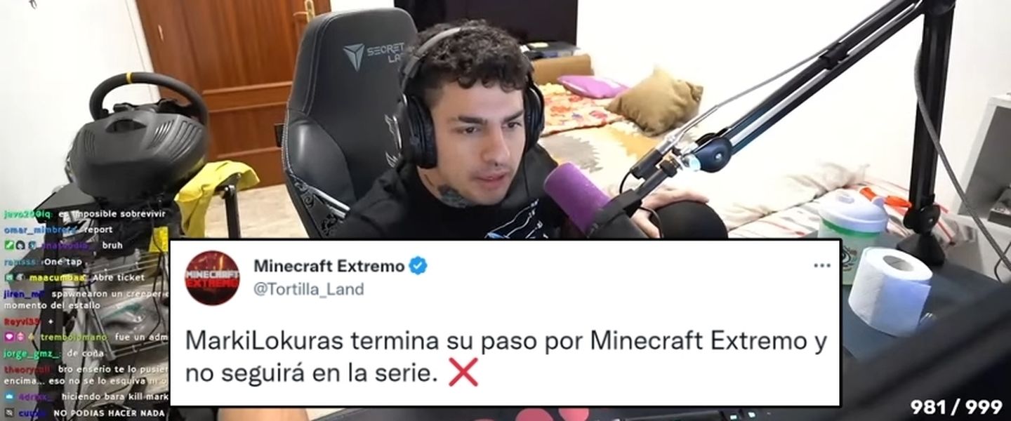 MarkiLokuras: fuera de Minecraft Extremo