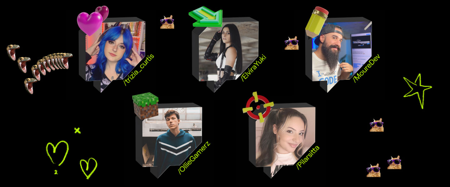 Twitch ha mostrado a algunos streamers prometedores en su campaña