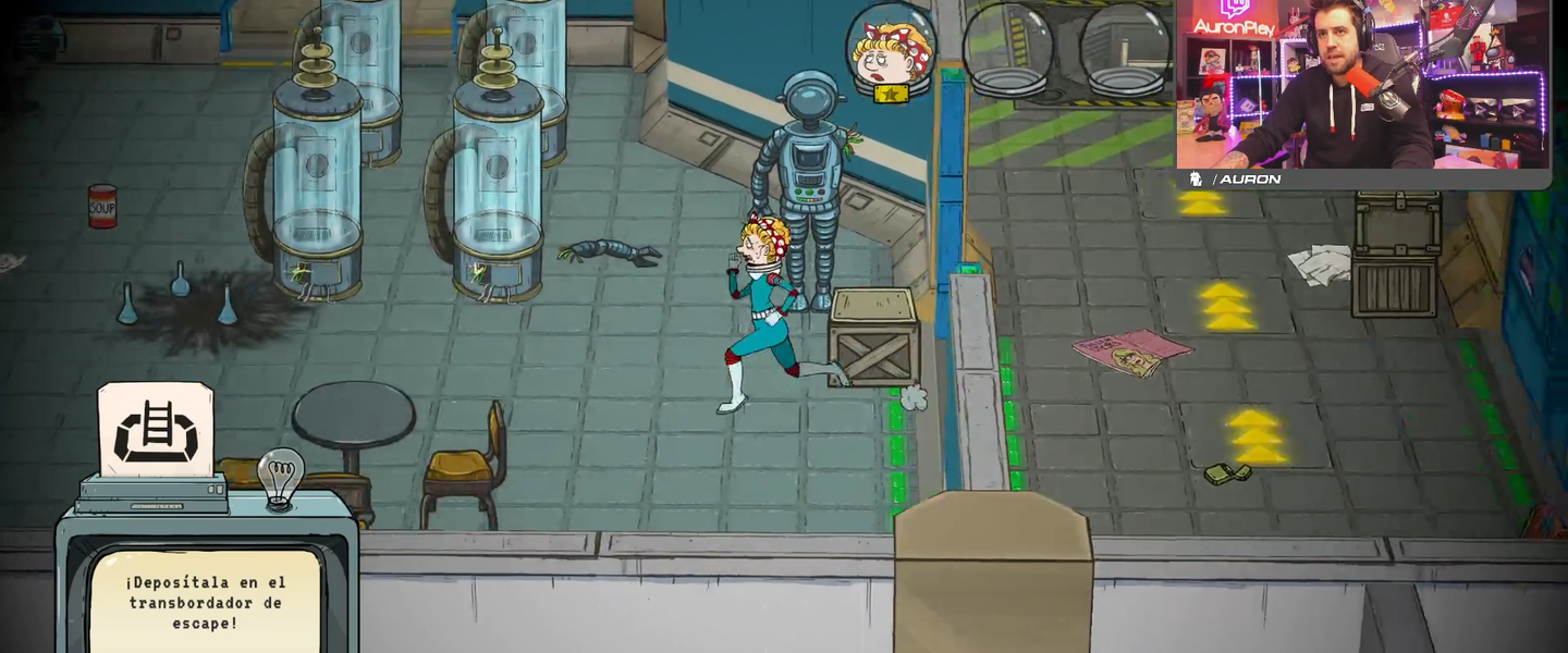 AuronPlay estuvo jugando