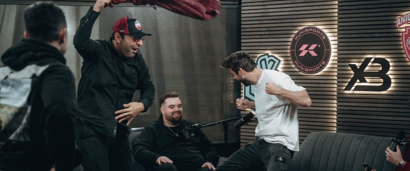 Uno de los momentos en la previa de la Kings League