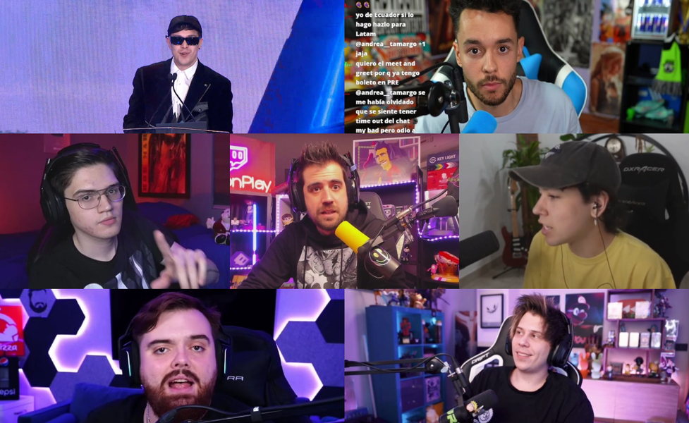 Los 7 hispanos más seguidos