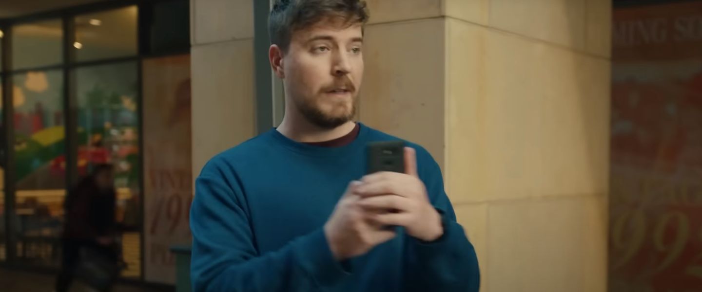 Así es el cameo de MrBeast en el anuncio oficial de la NFL Super Bowl