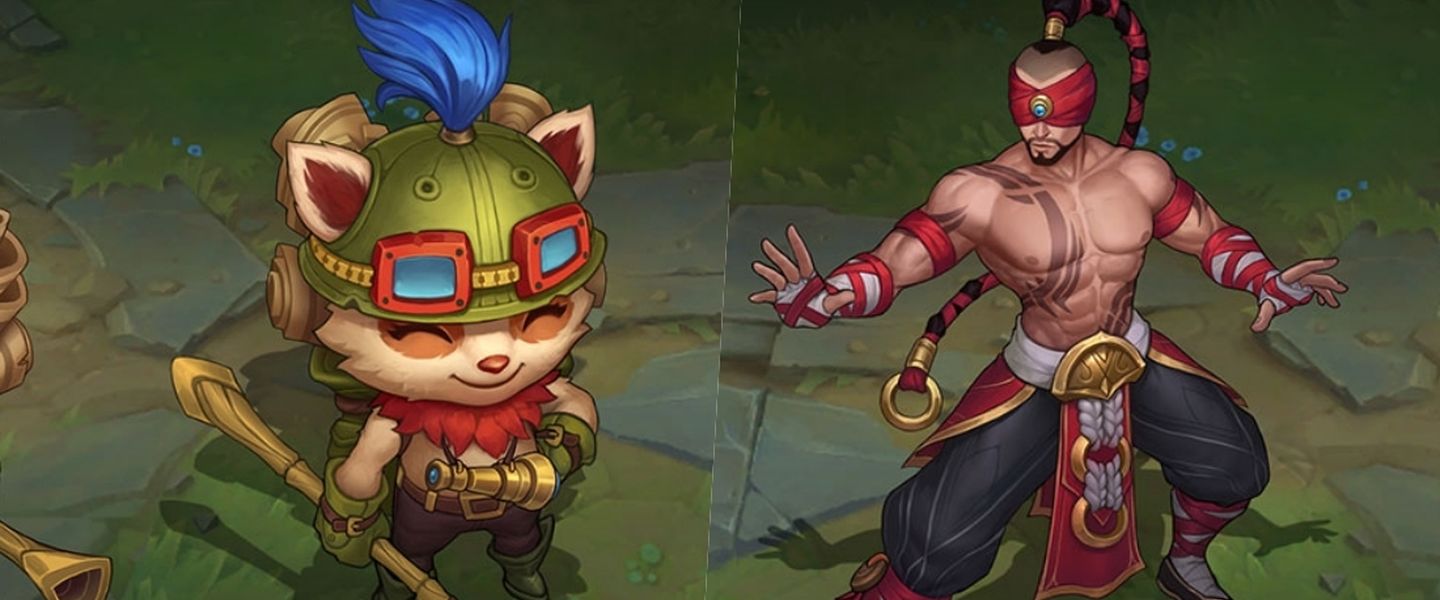 Teemo y Lee Sin: próximos reworks visuales