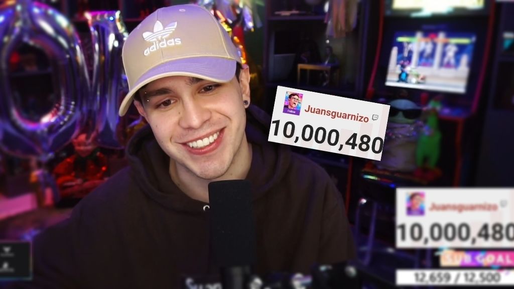 Juan Guarnizo | 9.18M de horas visualizadas en 316h de stream