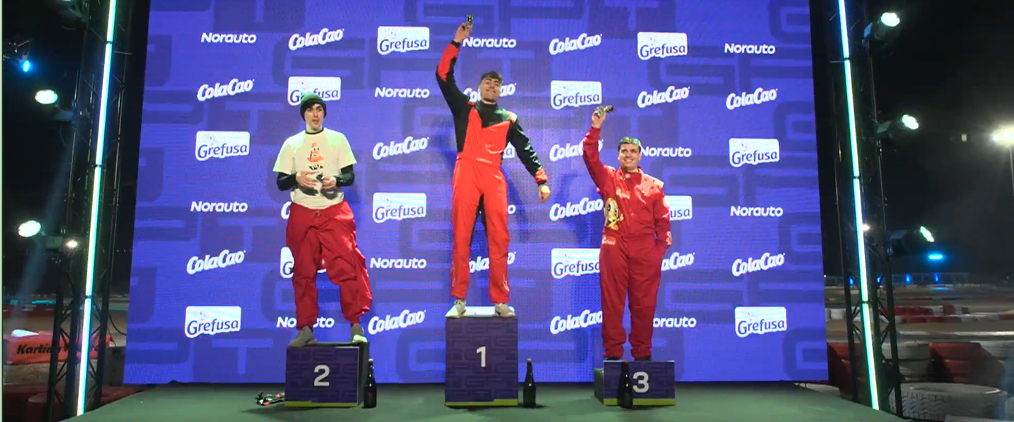Podio del Gran Premio de Twitch 2