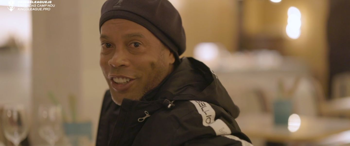 Ronaldinho es el fichaje estrella de Ibai para la Kings League