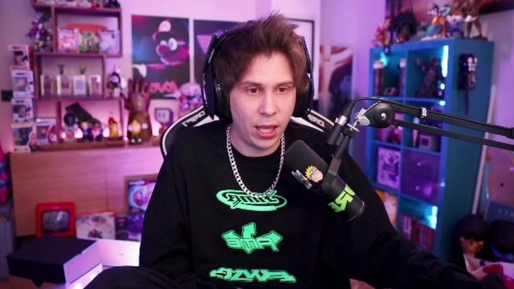 7. Rubius - Media de 61.800 espectadores y pico máximo de 208.100