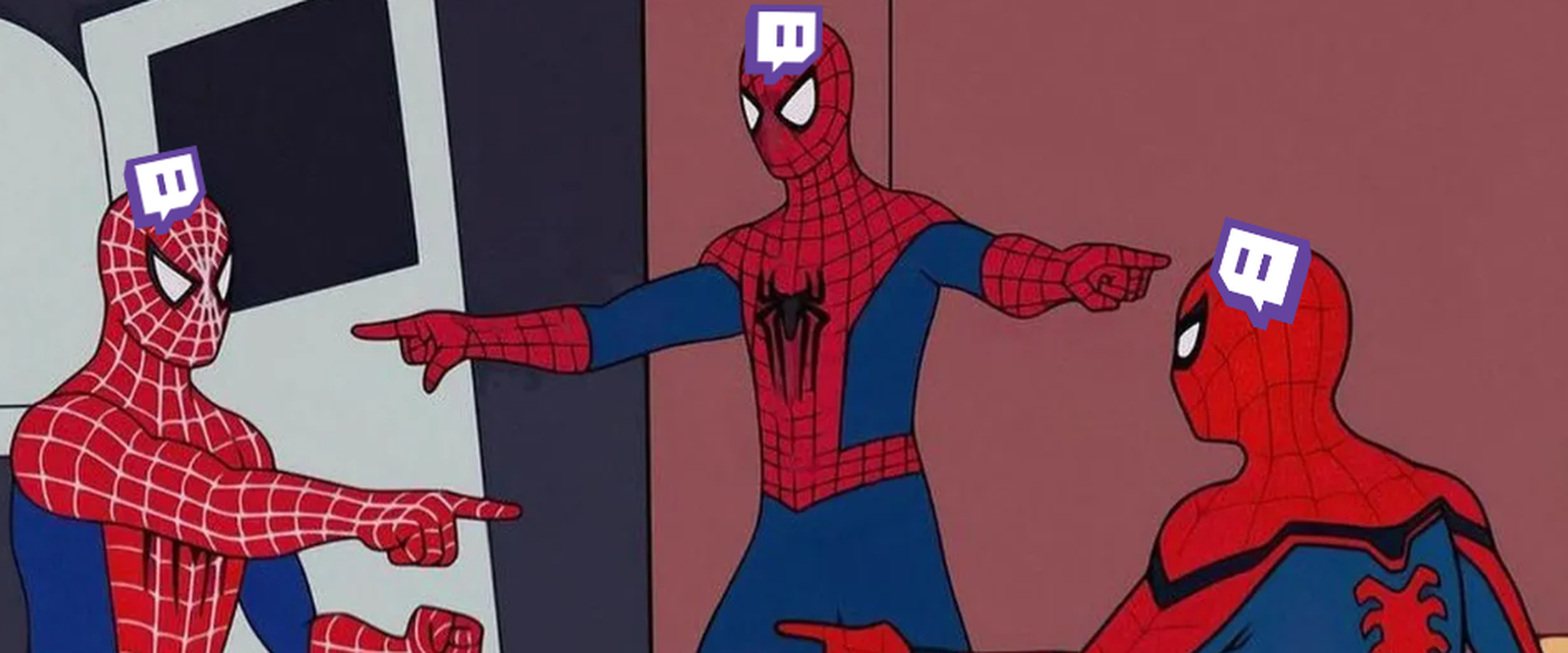 ¡Mira, tres streamers haciendo lo mismo! Qué poco se innova, estamos en decadencia.