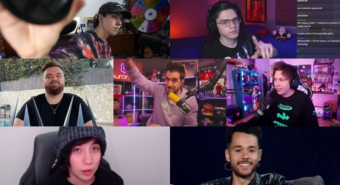 El top 7 hispano en el ránking mundial histórico de Twitch
