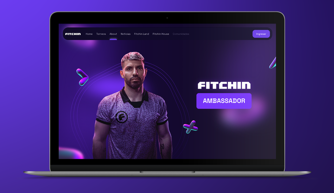 Agüero es embajador de Fitchin