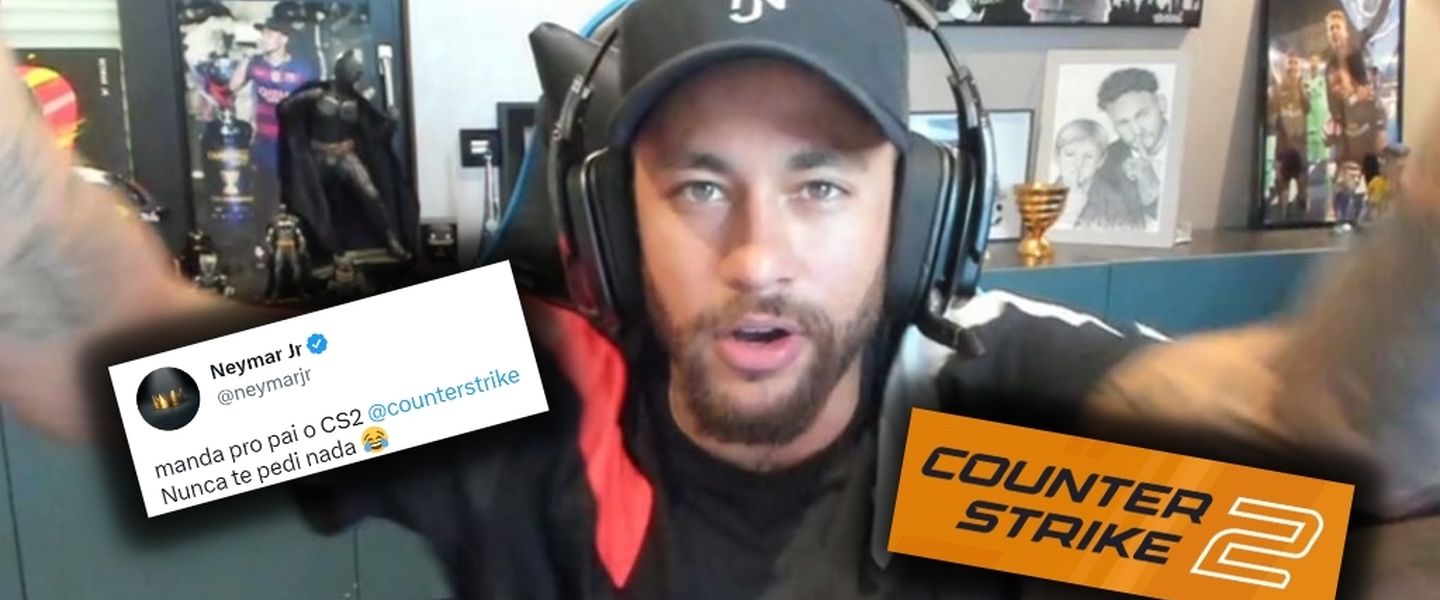 Neymar y su deseo de jugar CS2