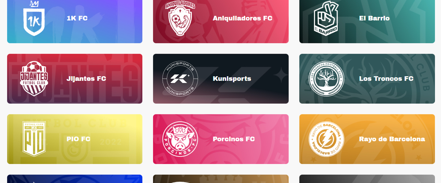 La audiencia media de todos los equipos de la Kings League