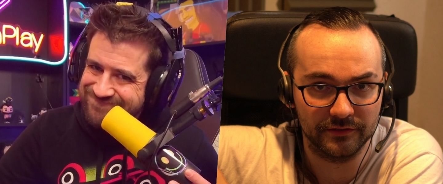 Auron y Xokas en sus respectivos streams