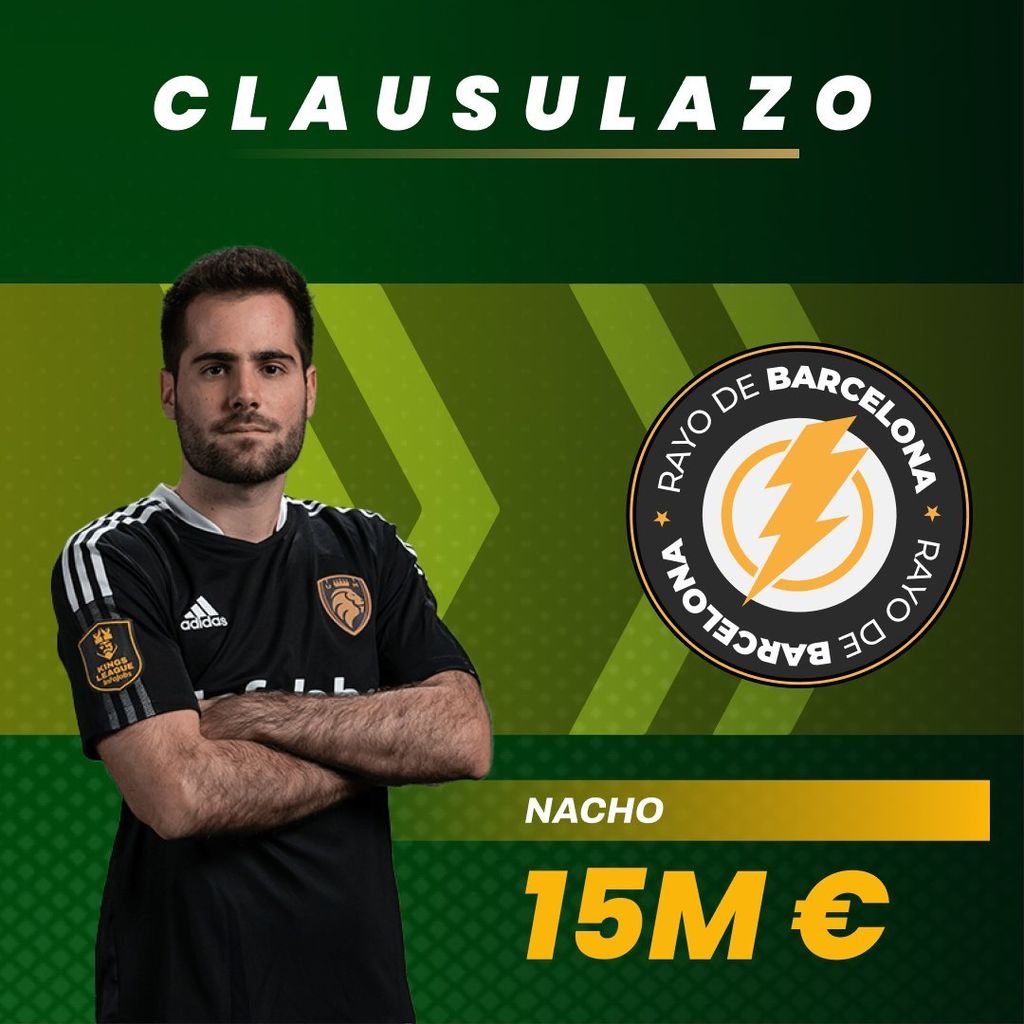 Nacho | De Ultimate Móstoles al Rayo de Barcelona por 15M de euros