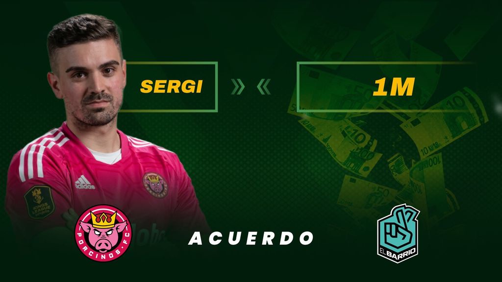 Sergi jugará en El Barrio por 1M de euros