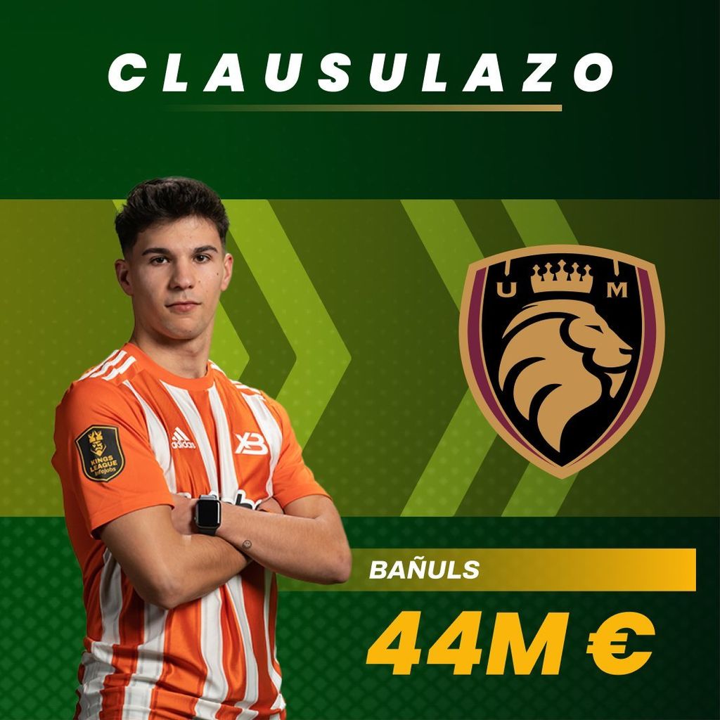 Bañuls jugará en Ultimate Móstoles por 44M€