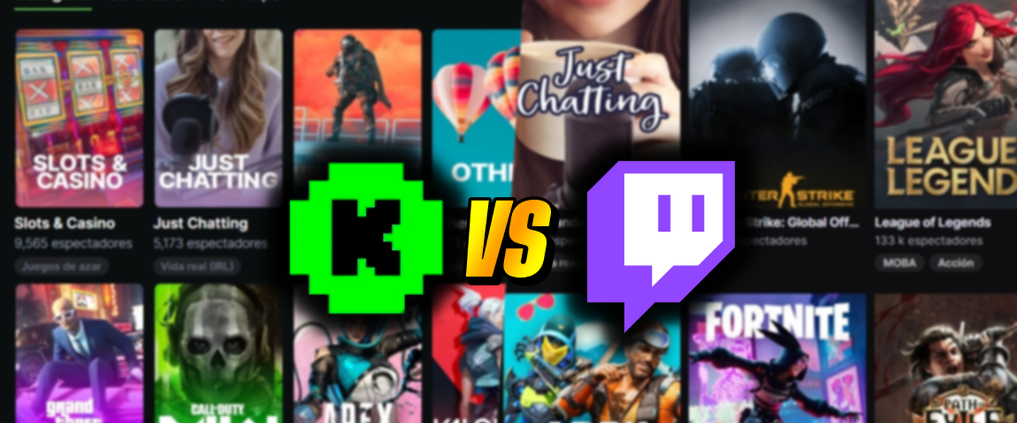 Kick vs Twitch en audiencias: la comparativa es odiosa
