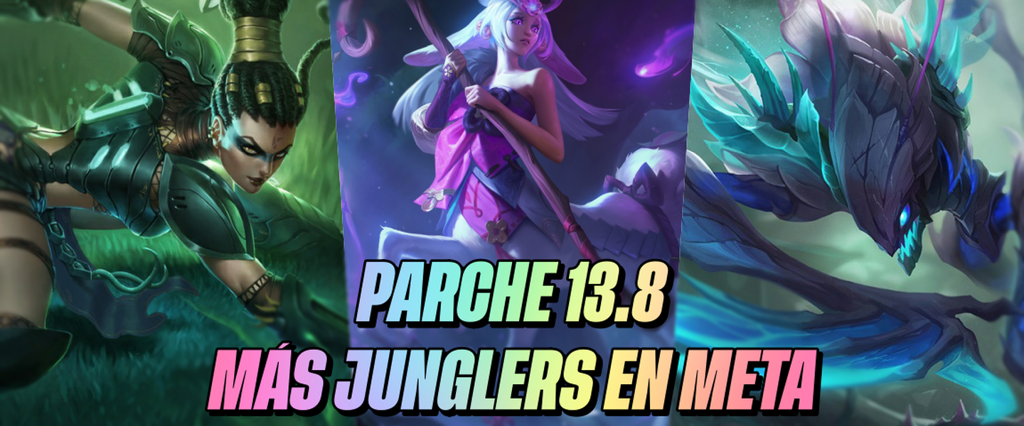 Nidalee, Lillia o Kha'Zix podrían brillar en la jungla a partir del parche 13.8