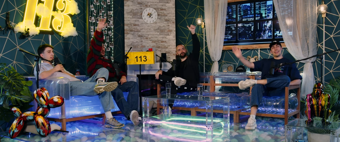 Goorgo, Werlyb, Xokas y Nil Ojeda en el Club 113