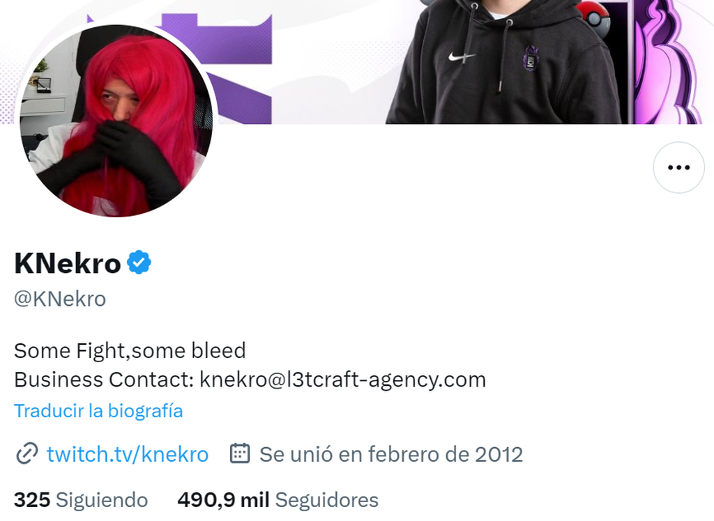 KNekro - Paga Twitter Blue